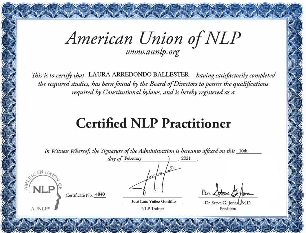 Certificado de NLP